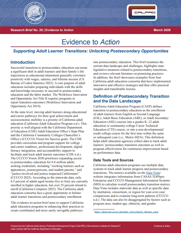 CALPRO Research Brief 2026